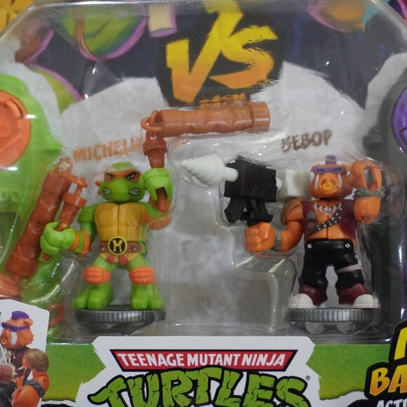 Legends of Akedo Teenage Mutant Ninja Turtles Mini Battling Warriors Ver… - Picture 3 of 3
